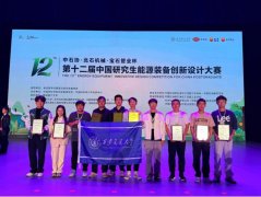 西安交大学子正在中国研究生能源配备立异设想